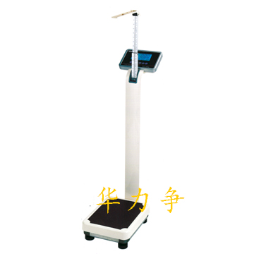 HLZ-99医用电子秤/身高体重测量仪/人体BMI体检仪(图1)